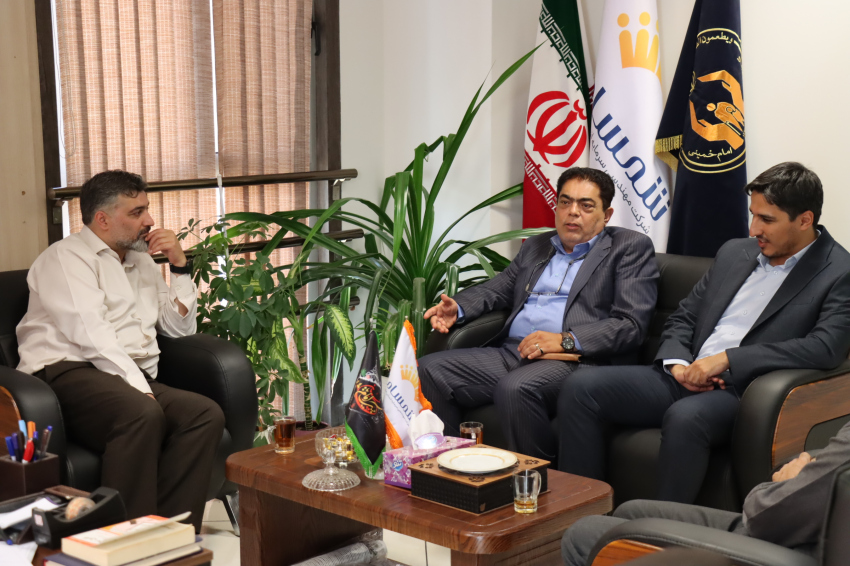 آغاز فصل جدید همکاری دردیدار مدیرعامل شرکت کارگزاری رسمی بیمه تامین آتیه امداد با مدیرعامل شرکت مهر امداد (شمساما)